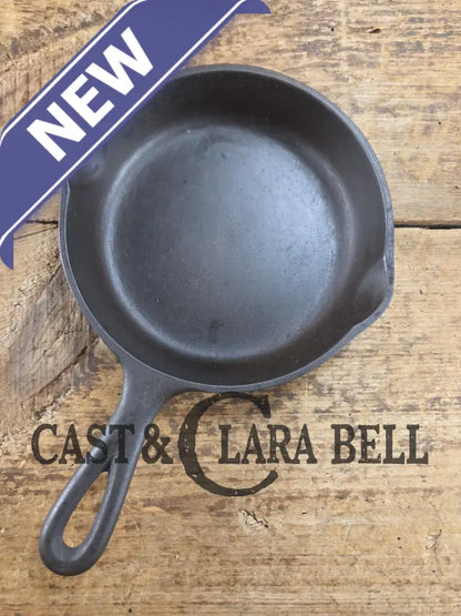 Best Seller! 1930’s Wagner Ware #3 Cast Iron Egg Skillet with Stylized Logo and Smooth Bottom 1053 C Skillet