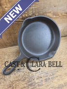 Best Seller! 1930’s Wagner Ware #3 Cast Iron Egg Skillet with Stylized Logo and Smooth Bottom 1053 C Skillet