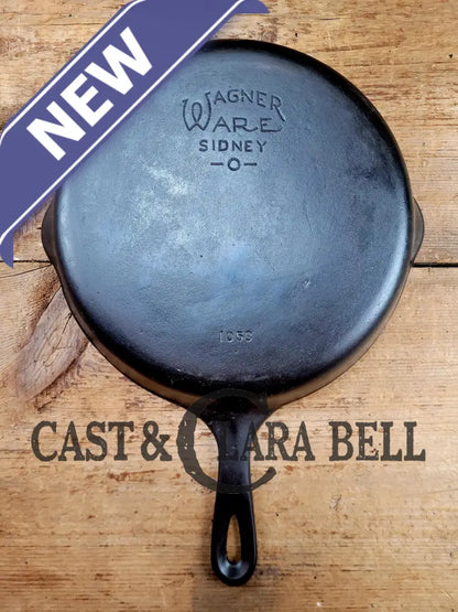 Best Seller! 1930’s Wagner Ware Sidney -O- #8 Skillet with Smooth Bottom 1058. Restored and Ready to Use! Skillet