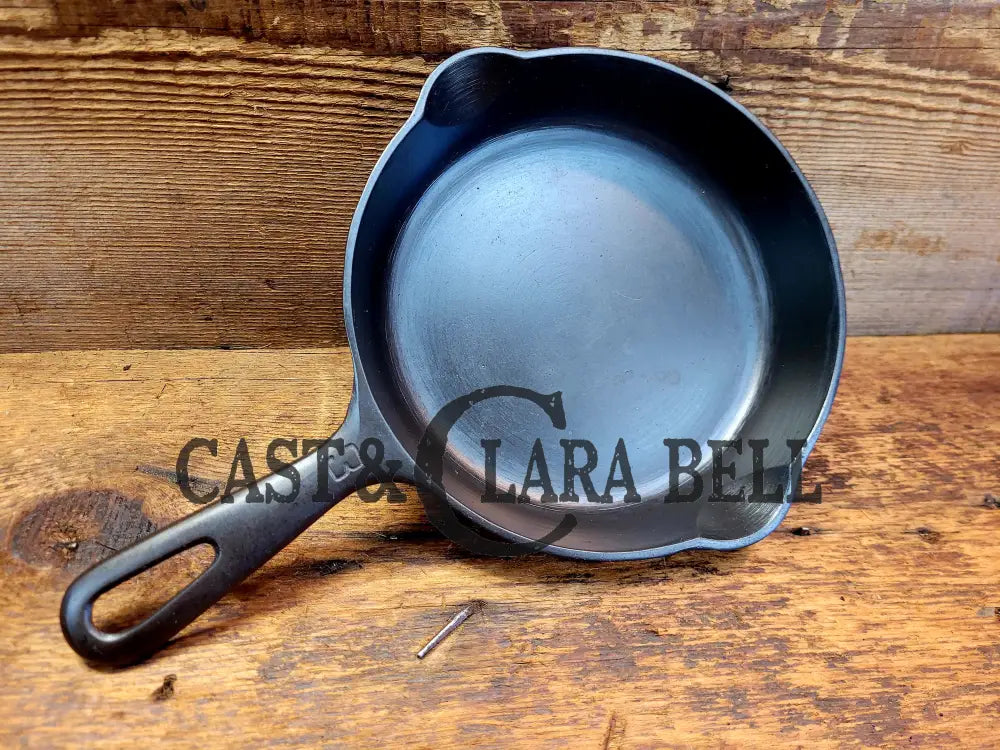 Best Seller! 1940’S Griswold No. 3 Cast Iron Egg Skillet With Grooved Handle 709 K