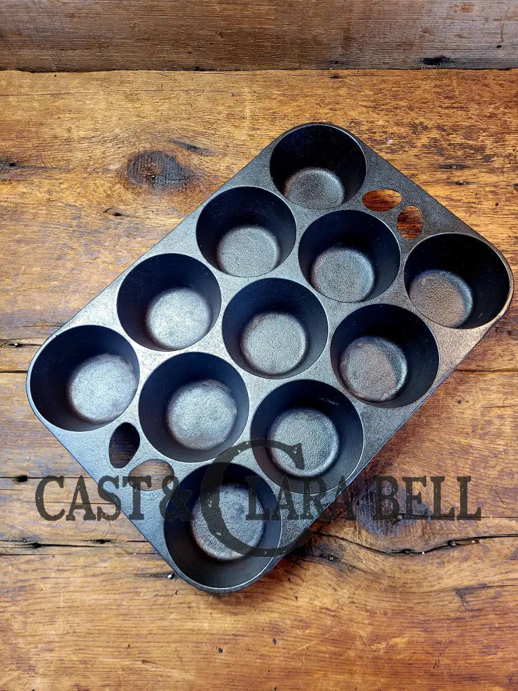 Best Seller! Lovely Griswold No. 10 Popover Pan 949 C. Fully Restored And Ready To Make The Best