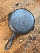 Best selling Egg Skillet! 1930’s Griswold #3 Skillet with Large Block Logo 709 - Skillet