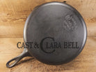 Big 1930’s Wagner Ware #10 Cast Iron Skillet with Stylized Logo 1060 E. Great Bacon skillet! Perfect for larger meals