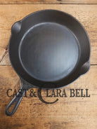 Big 1940’s Griswold #10 Skillet with Small Block Logo and Heat Ring 716 A. Fantastic every day pan Getting harder to