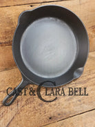 Big 1940’s Griswold #10 Skillet with Small Block Logo and Heat Ring 716 A. Fantastic every day pan Getting harder to