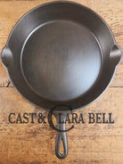 Big 1940’s Griswold #10 Skillet with Small Block Logo and Heat Ring 716 B. Fantastic every day pan Getting harder to
