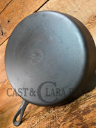 Big 1940’s Griswold #10 Skillet with Small Block Logo and Heat Ring 716 B. Fantastic every day pan Getting harder to