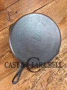 Big 1940’s Griswold #10 Skillet with Small Block Logo and Heat Ring 716 C. Fantastic every day pan Getting harder to