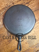 Big 1940’s Griswold #10 Skillet with Small Block Logo and Heat Ring 716 C. Fantastic every day pan Getting harder to