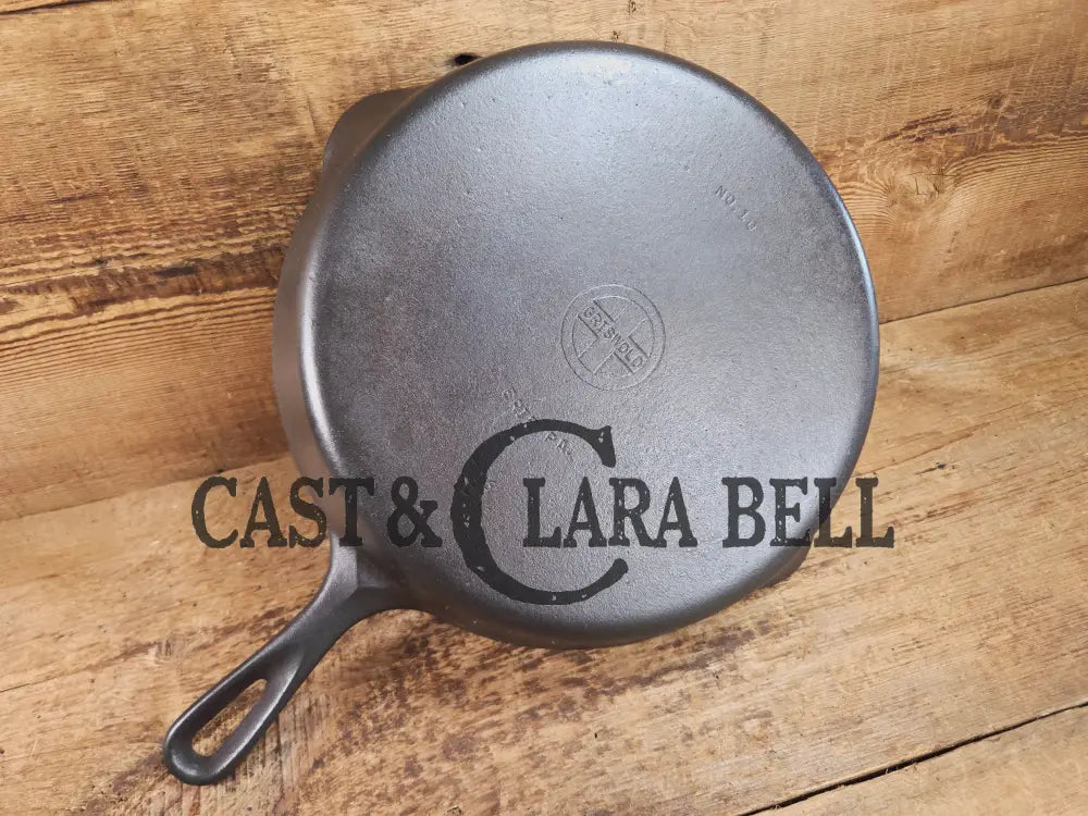 Big 1940’s Griswold #10 Skillet with Small Block Logo and Heat Ring 716 D. Fantastic every day pan Getting harder to