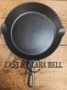 Big 1940’s Griswold #10 Skillet with Small Block Logo and Heat Ring 716 S. Fantastic every day pan Getting harder to