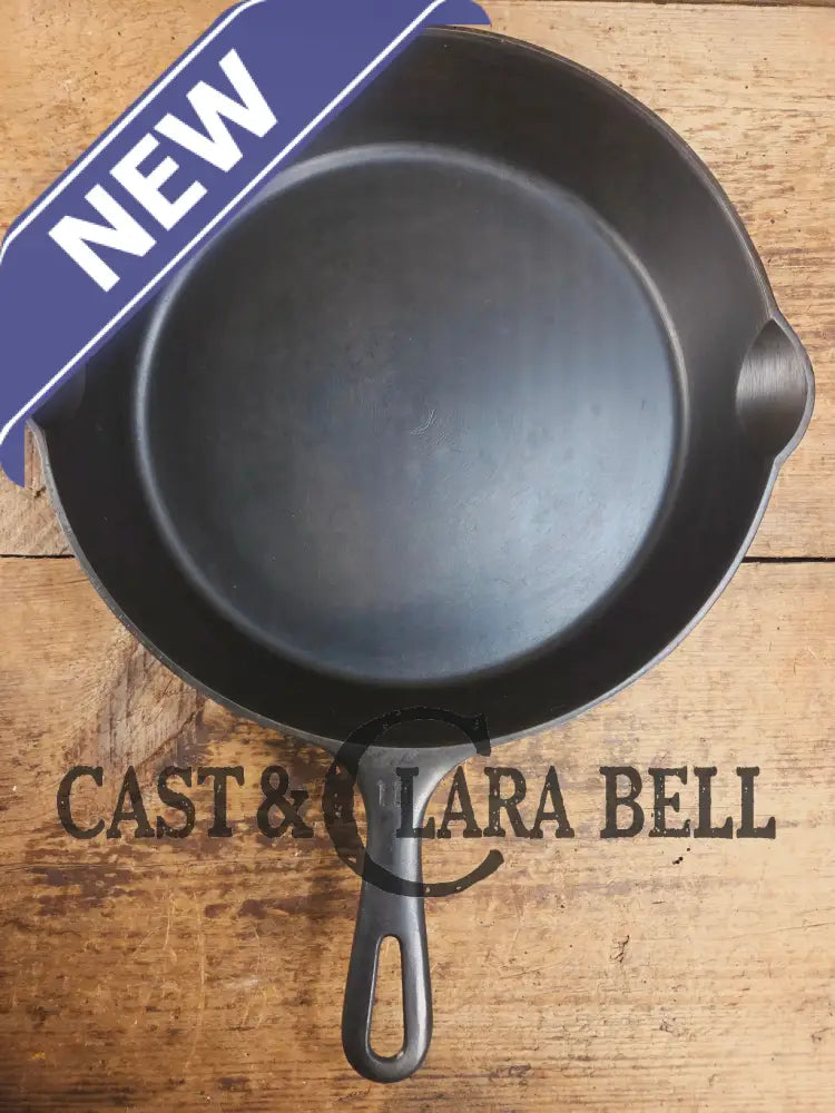 Big 1940’s Griswold #10 Skillet with Small Block Logo and Heat Ring 716 S. Fantastic every day pan Getting harder to