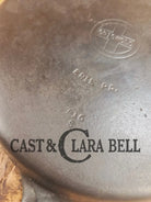 Big 1940’s Griswold #10 Skillet with Small Block Logo and Heat Ring 716 S. Fantastic every day pan Getting harder to