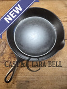 Big bacon skillet! 1890’s Era Wagner #10 Block Logo. Beautiful design superior performance. Nickel exterior black iron