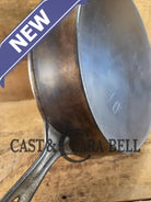 Big bacon skillet! 1890’s Era Wagner #10 Block Logo. Beautiful design superior performance. Nickel exterior black iron