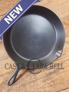 Big bacon skillet! Beautiful 1930’s Lodge #10 Cast Iron Skillet with 3 Notch Heat Ring - Skillet