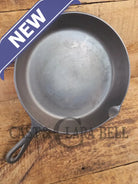 Big bacon skillet! Beautiful 1930’s Lodge #10 Cast Iron Skillet with 3 Notch Heat Ring. SC24 - Skillet