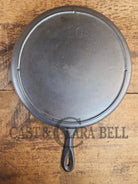 Big bacon skillet! Beautiful 1930’s Lodge #10 Cast Iron Skillet with 3 Notch Heat Ring. SC24 - Skillet