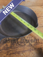 Big bacon skillet! Beautiful 1930’s Lodge #10 Cast Iron Skillet with 3 Notch Heat Ring. SC24 - Skillet