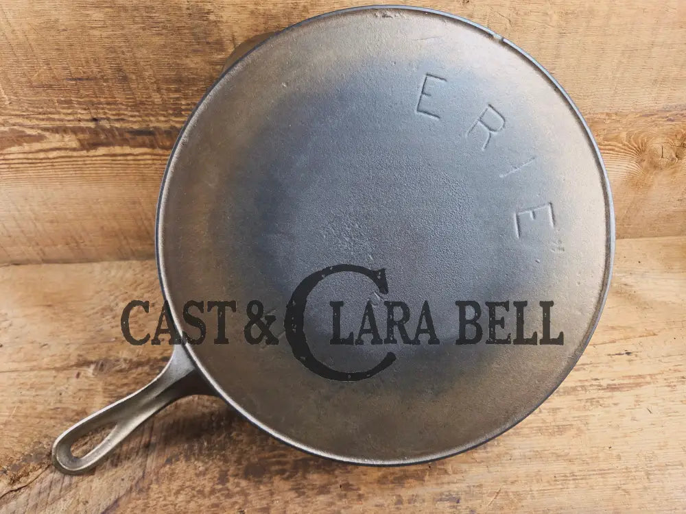 Big Bacon Skillet HTF 1890’s 3rd Series Erie (Griswold) #11 717 B Cast Iron Skillet. Huge!! Skillet