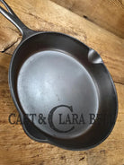 Big beautiful bacon skillet. Griswold #9 Cast Iron Skillet with Small Block Logo 710 F Skillet