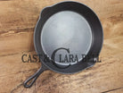 BIG skillet! 1920’s Griswold #10 Skillet large slant logo 716 Full E.P.U. Awesome everyday skillet. Great for steaks