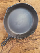 Big 1930’s Wagner Ware #10 Cast Iron Skillet with Stylized Logo 1060 E. Great Bacon skillet! SCF24 - Skillet