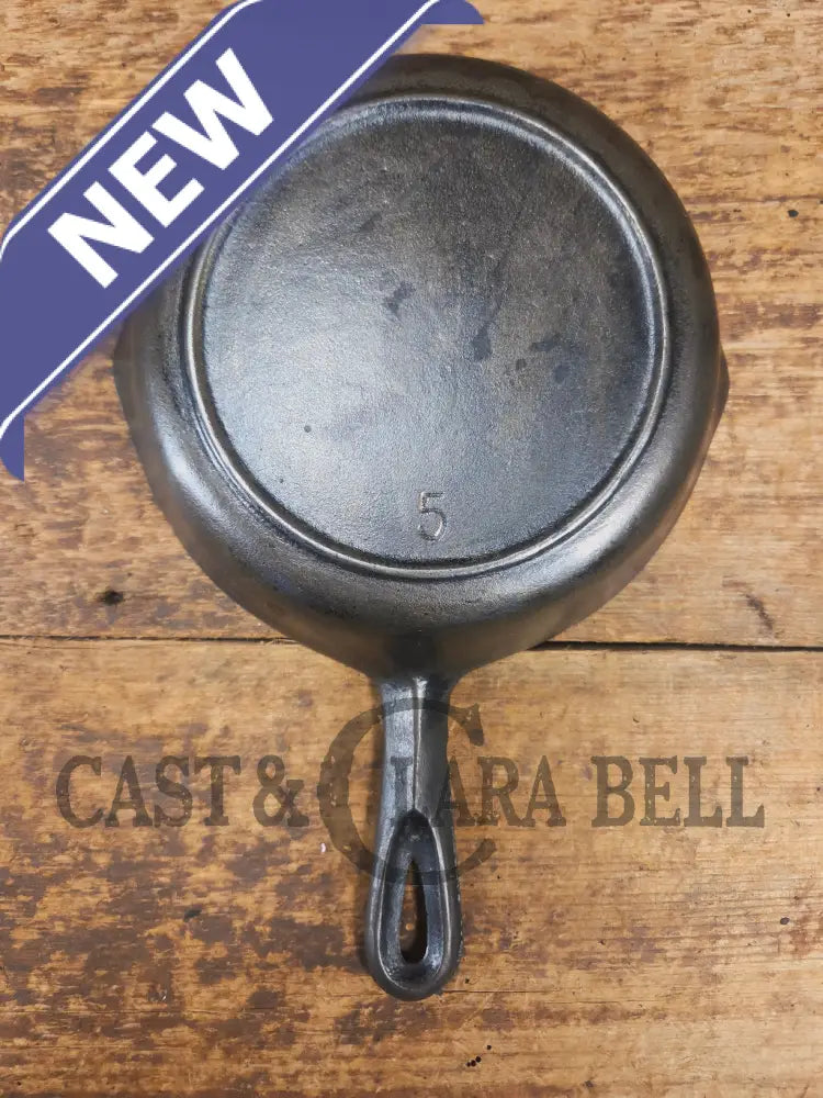 Birmingham Stove & Range 1940’s era Red Mountain Series #5 Skillet with Heat Ring - Skillet