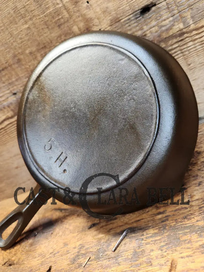 Birmingham Stove & Range 1940’S Era Red Mountain Series #5H Skillet With Heat Ring. Sc24