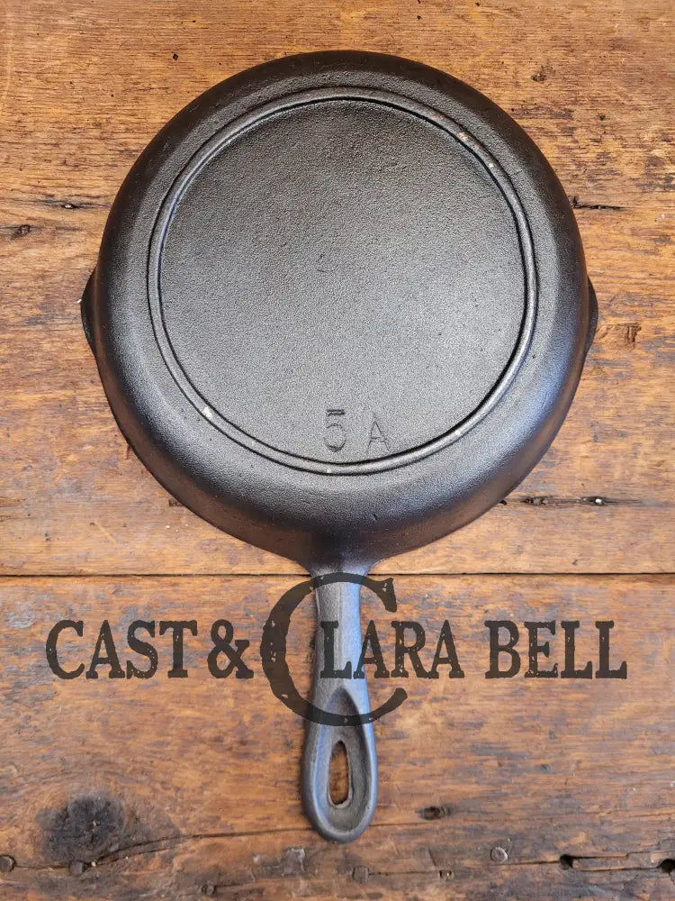 Birmingham Stove & Range 1940S Red Mountain Series #5 Skillet With Heat Ring.