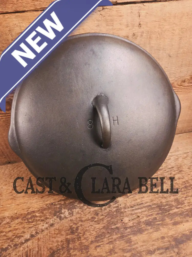 Birmingham Stove & Range #8H Red Mountain Skillet Lid - Skillet