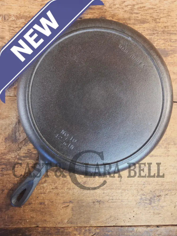 Birmingham Stove & Range Century Series #10 Skillet with beautiful swirls! - Skillet