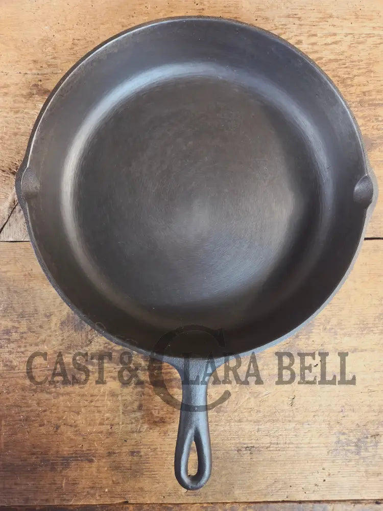 Birmingham Stove & Range Century Series #10 Skillet with beautiful swirls! - Skillet