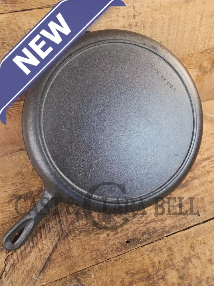 Birmingham Stove & Range Century Series #10 Skillet with beautiful swirls! - Skillet