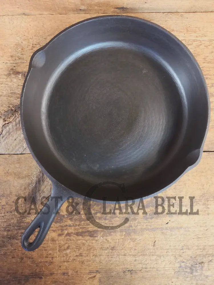 Birmingham Stove & Range Century Series #10 Skillet with beautiful swirls! 5 H-1 - Skillet