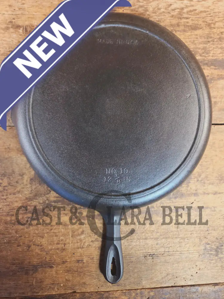 Birmingham Stove & Range Century Series #10 Skillet with beautiful swirls! - Skillet