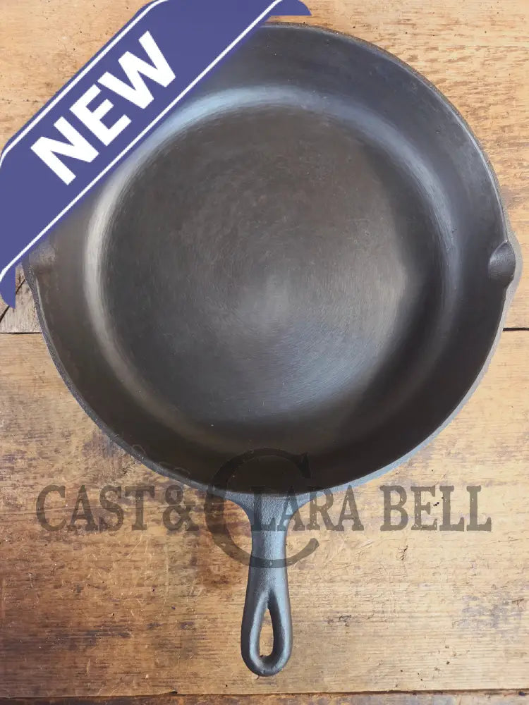 Birmingham Stove & Range Century Series #10 Skillet with beautiful swirls! - Skillet