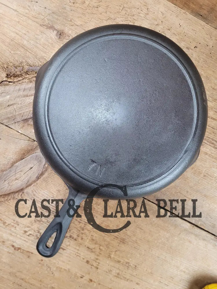 Birmingham Stove & Range Red Mountain Series #7 Skillet With Heat Ring 7N. Great For Sides And