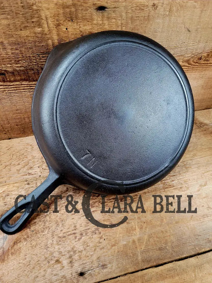 Birmingham Stove & Range Red Mountain Series #7 Skillet With Heat Ring 7N. Great For Sides And