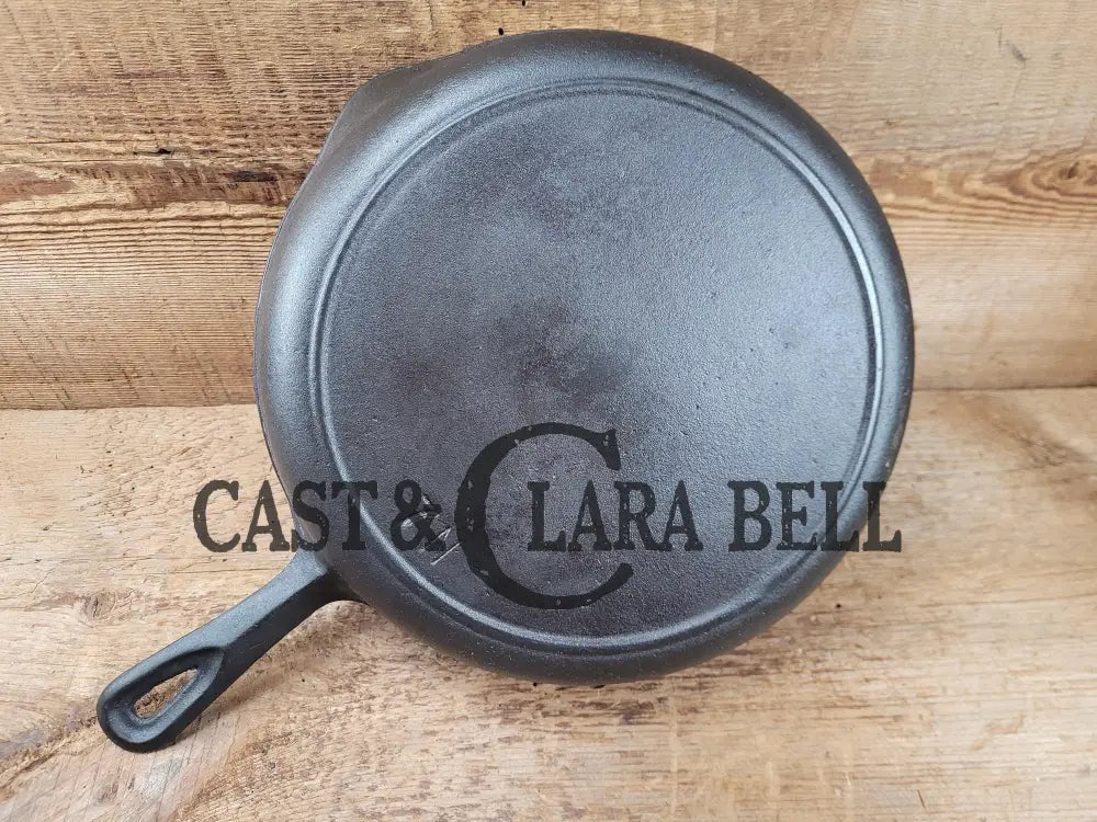 Birmingham Stove & Range Red Mountain Series #7 Skillet With Heat Ring 7N. Great For Sides And