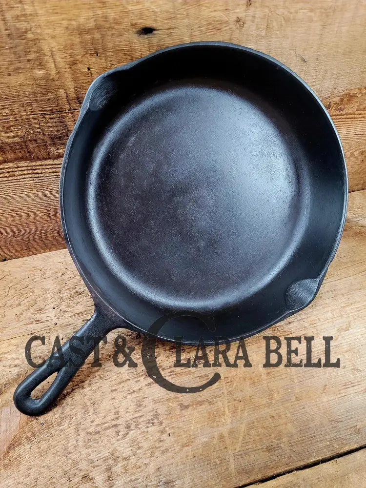 Birmingham Stove & Range Red Mountain Series #7 Skillet With Heat Ring 7N. Great For Sides And