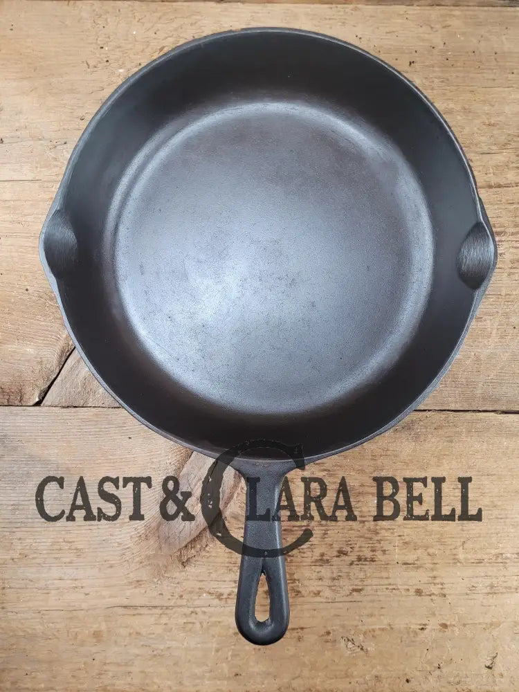 Birmingham Stove & Range Red Mountain Series #7 Skillet With Heat Ring 7N. Great For Sides And