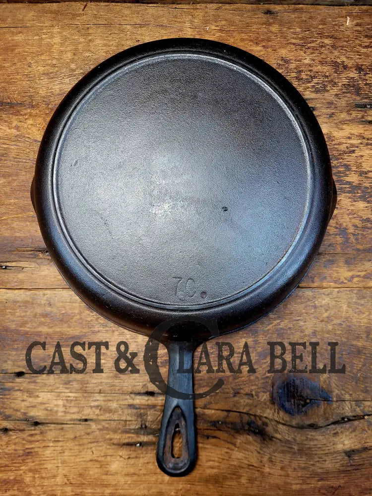 Birmingham Stove & Range Red Mountain Series #7 Skillet With Heat Ring 7 G. Great For Sides And