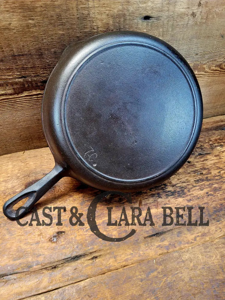 Birmingham Stove & Range Red Mountain Series #7 Skillet With Heat Ring 7 G. Great For Sides And