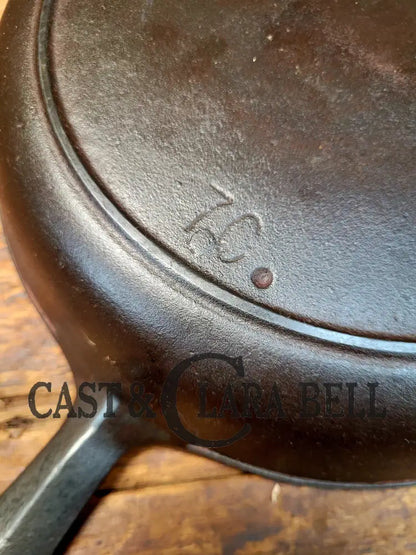 Birmingham Stove & Range Red Mountain Series #7 Skillet With Heat Ring 7 G. Great For Sides And