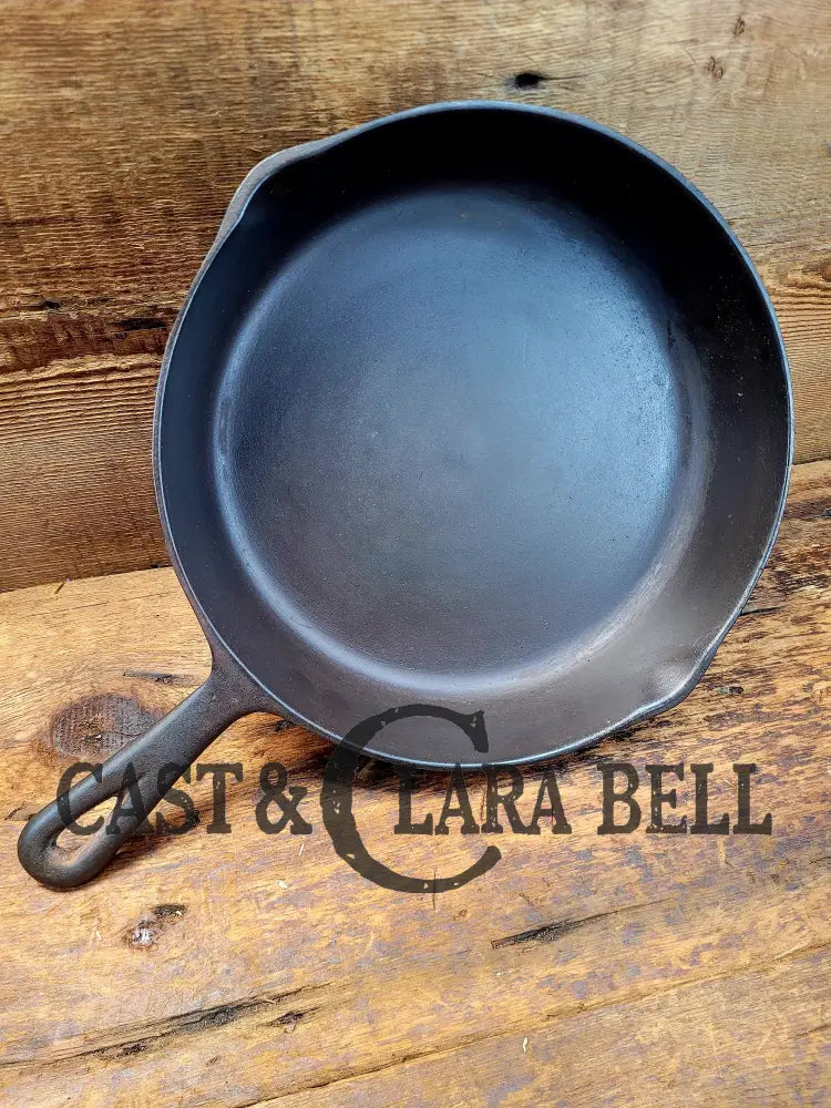 Birmingham Stove & Range Red Mountain Series #7 Skillet With Heat Ring 7 G. Great For Sides And