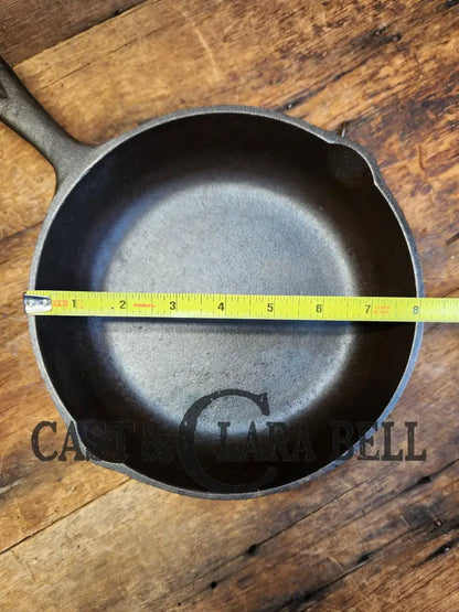 Bsr 1940’S Birmingham Stove & Range Century Series No. 5 Skillet With Heat Ring 8 1/8 In. Sc24