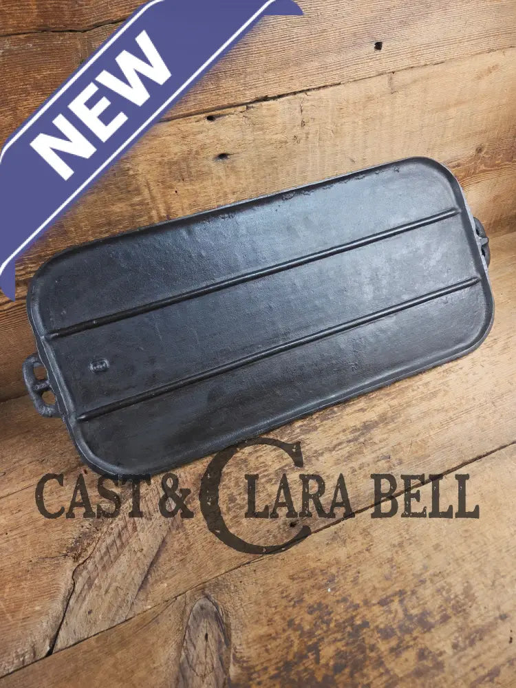BSR Birmingham Stove and Range #8 Raised Number Cast Iron Griddle. Perfect camp griddle! Griddle