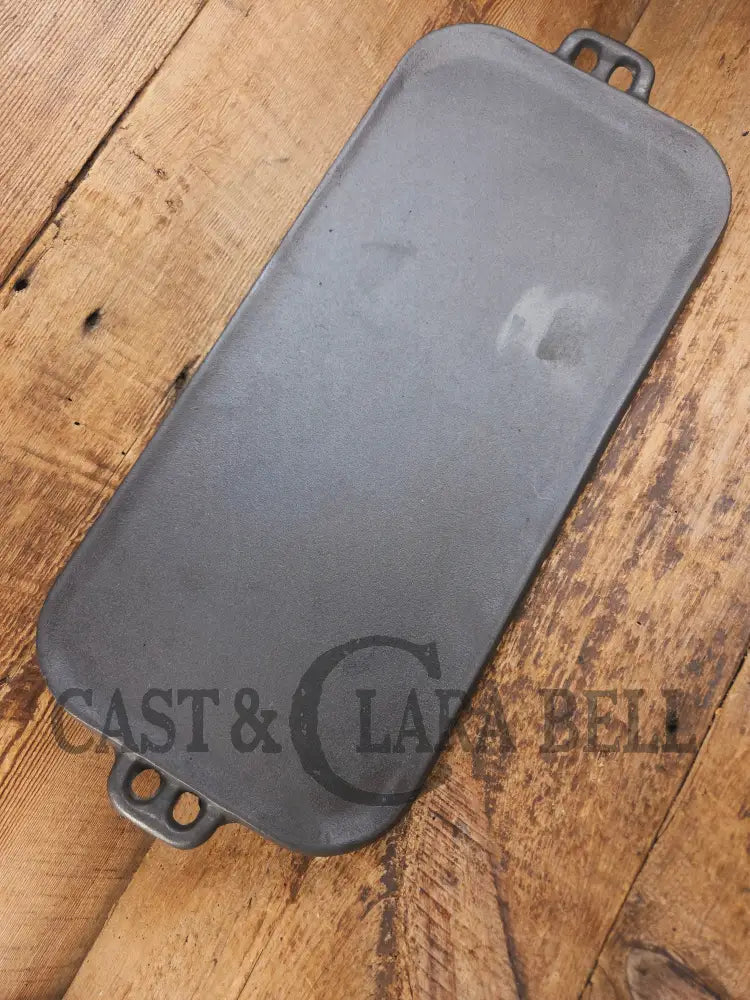BSR Birmingham Stove and Range #8 Raised Number Cast Iron Griddle. Perfect camp griddle! Griddle