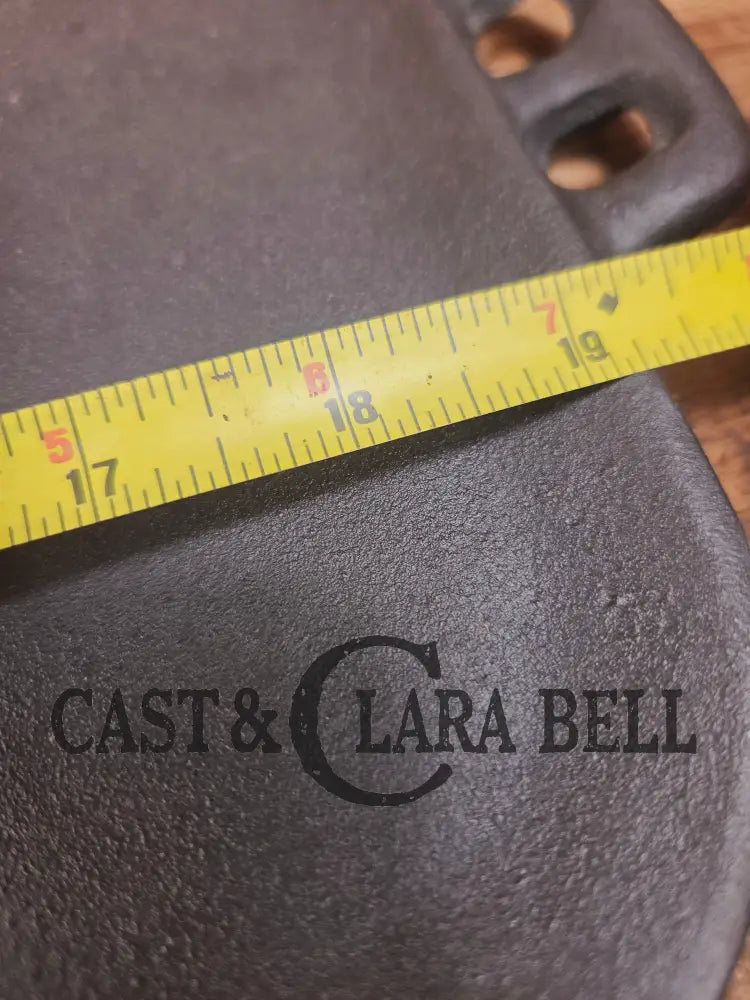 BSR Birmingham Stove and Range #8 Raised Number Cast Iron Griddle. Perfect camp griddle! Griddle